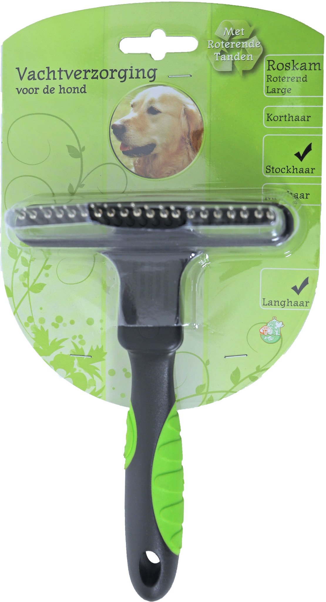 Kam met Roterende Tanden