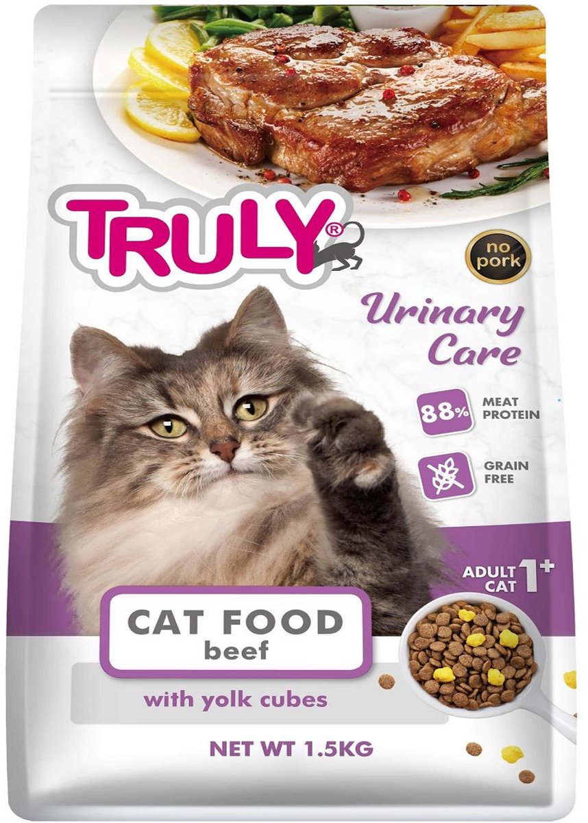 Graanvrij Kattenvoer Rund - Urinary Care - 1,5kg