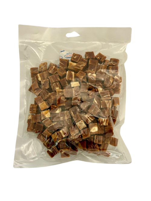 Kip en Witvisblokjes - 400 Gram