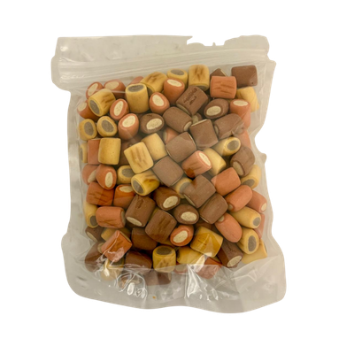 Mini Mergpijpjes Mix - 500 Gram