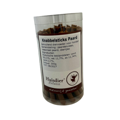 Knabbelsticks Paard - 300 Gram