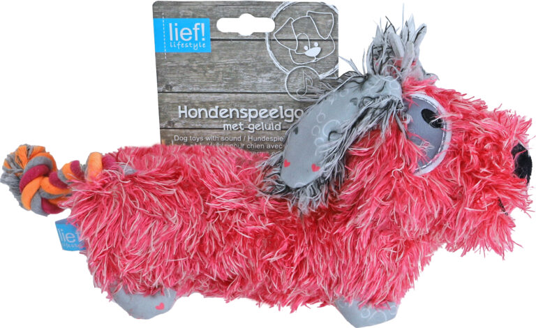 lief! Girls Teckel met Piep 28cm - Roze