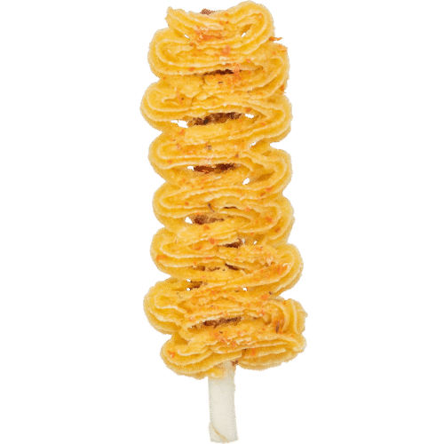 Lolly's met Kippenborst - 5 Stuks - Cranberry