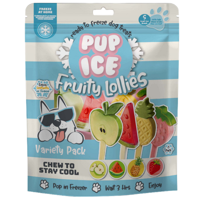 Pup Ice Fruity Lollies - 8 Stuks