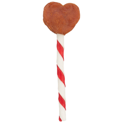 Valentine Heart Lollipop met Kip - 4 Stuks