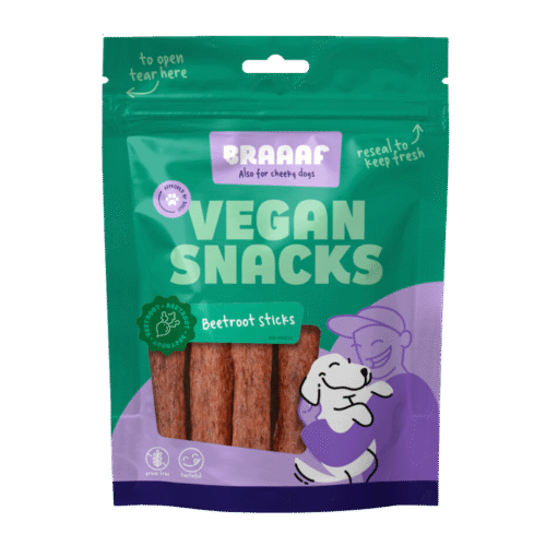 Vegan Snacks Rode Biet Sticks 12cm - 80 Gram